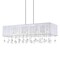 Cwi Lighting Water Drop 14 Light Drum Shade Chandelier With Chrome Finish 5005P40C(W-C) - alternate 3